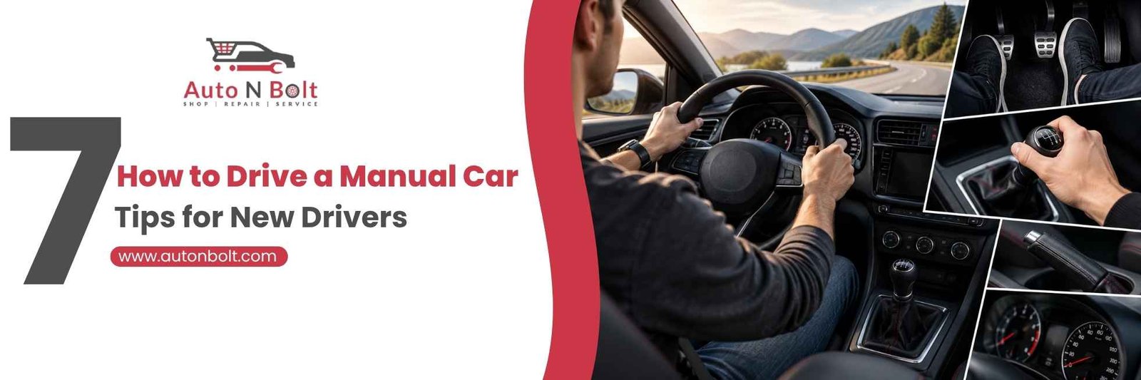 how to drive a manual car with proper clutch and gear control.